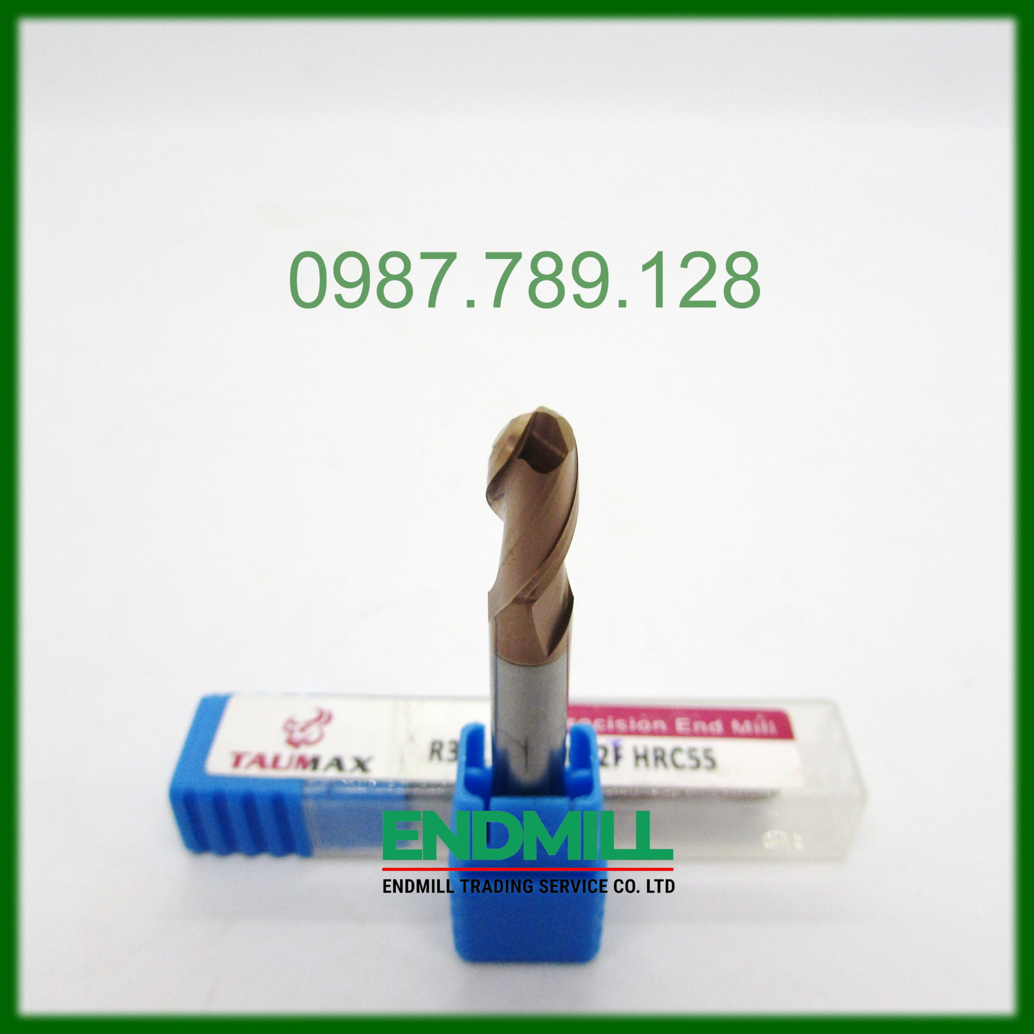 Dao phay cầu R3.0*12*6D*50L-2T - TAUMAX - ENDMILL