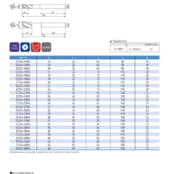 ENDMILL SERIES FOR GENERAL 28