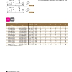 TAP SERIES FOR STANDARD TAP 66