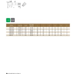 TAP SERIES FOR STANDARD TAP 114