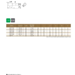 TAP SERIES FOR STANDARD TAP 116