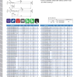 Endmill Series for High Hardness 64