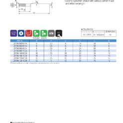 Endmill Series for High Hardness 68