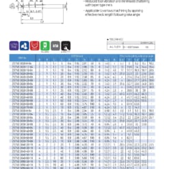 Endmill Series for High Hardness 89