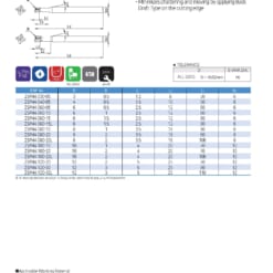 Endmill Series for High Hardness 101