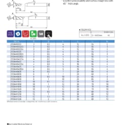 ENDMILL SERIES FOR LOW HARDNESS 48