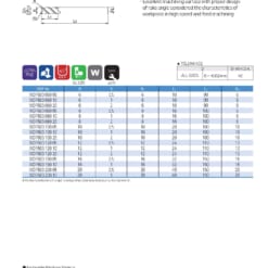 ENDMILL SERIES FOR MOLD & DIE 118