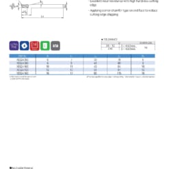 ENDMILL SERIES FOR STAINLESS 32