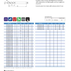 ENDMILL SERIES FOR HIGH HARDNESS 21